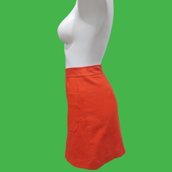 Ann Taylor LOFT Retro Short Skirt Women's Casual Front Pockets Sz 4 - Picture 5 of 11